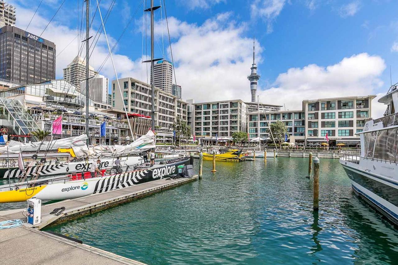 Ferienwohnung Viaduct Nest Vacay - Sensational Sunsets! Auckland Exterior foto